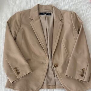 The Limited Beige Blazer